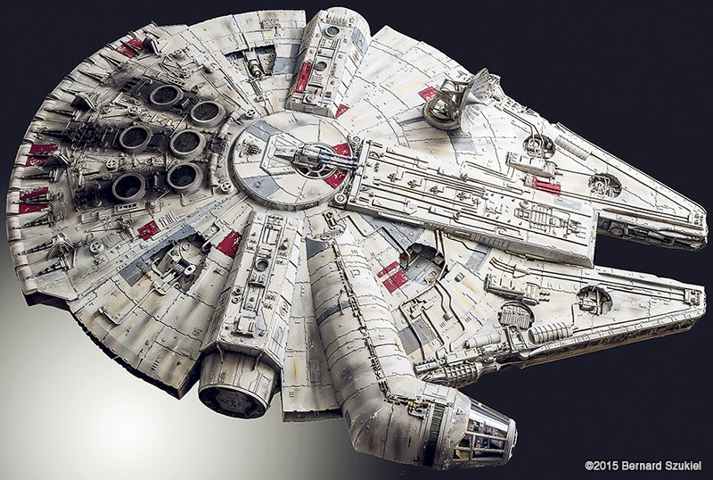 Illustration for article titled Millennium Falcon Papercraft Is A Work Of Art